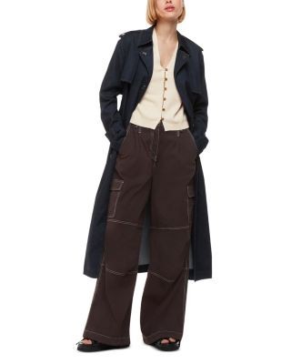 Whistles Bailey Button Front Top