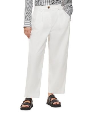 Whistles Petites Bethany Pleated Pants