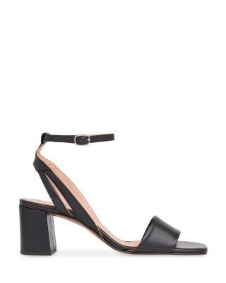 Whistles Women's Eden Ankle Strap Block Heel Sandals