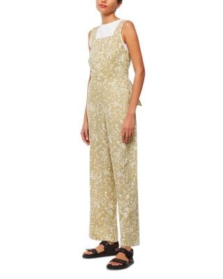 Whistles Tropical Leaves Jumpsuit