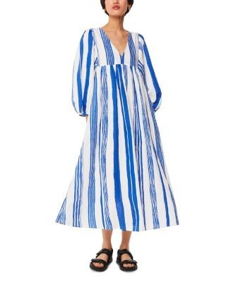 Whistles Painted Stripe Gloria Dress