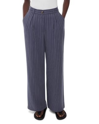Whistles Lottie Pinstriped Trousers