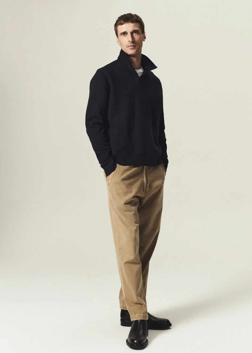 Rugby Pullover in Navy