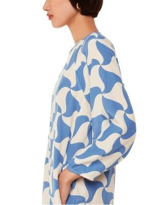 Whistles Spun Triangle Dress