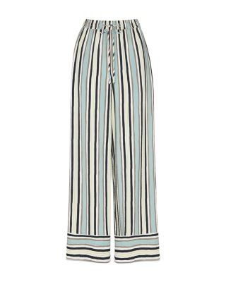Whistles Nicola Striped Wide Leg Pants