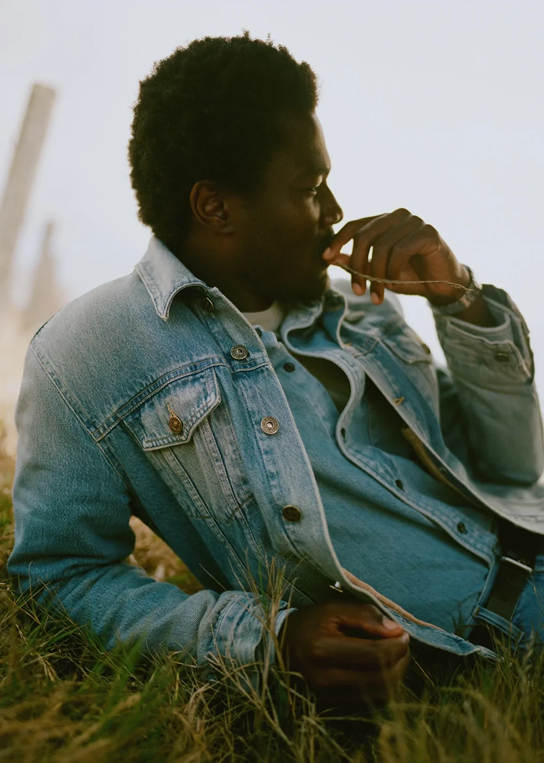 Brando Denim Jacket in Vintage Indigo