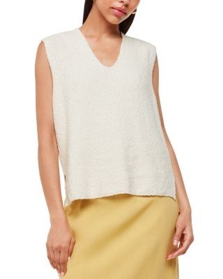 Whistles Textured Tank Top