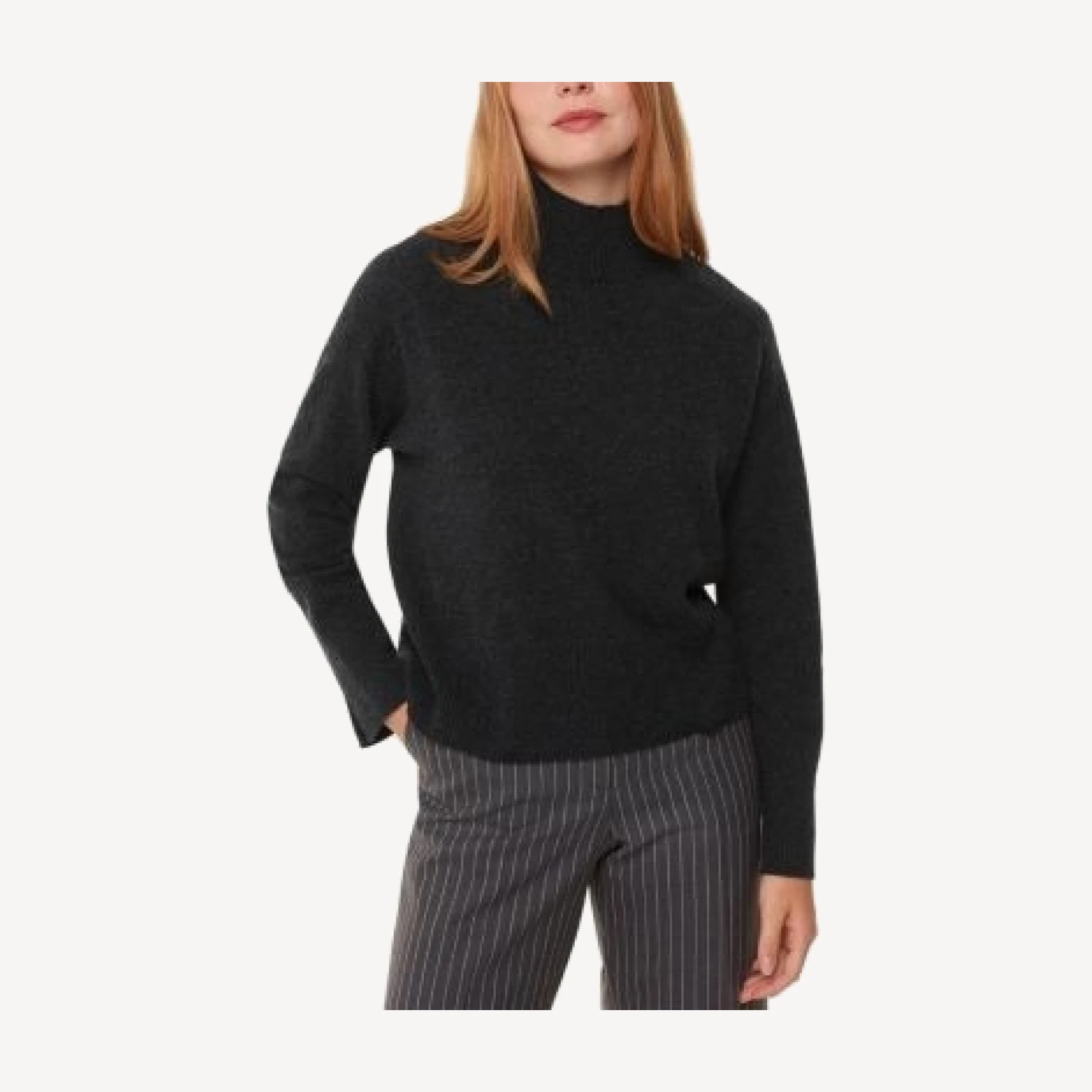 Whistles Cashmere Funnel Neck Sweater