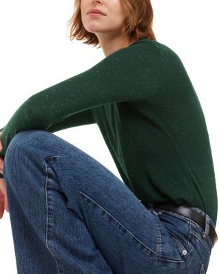 Whistles Annie Sparkle Crewneck Top