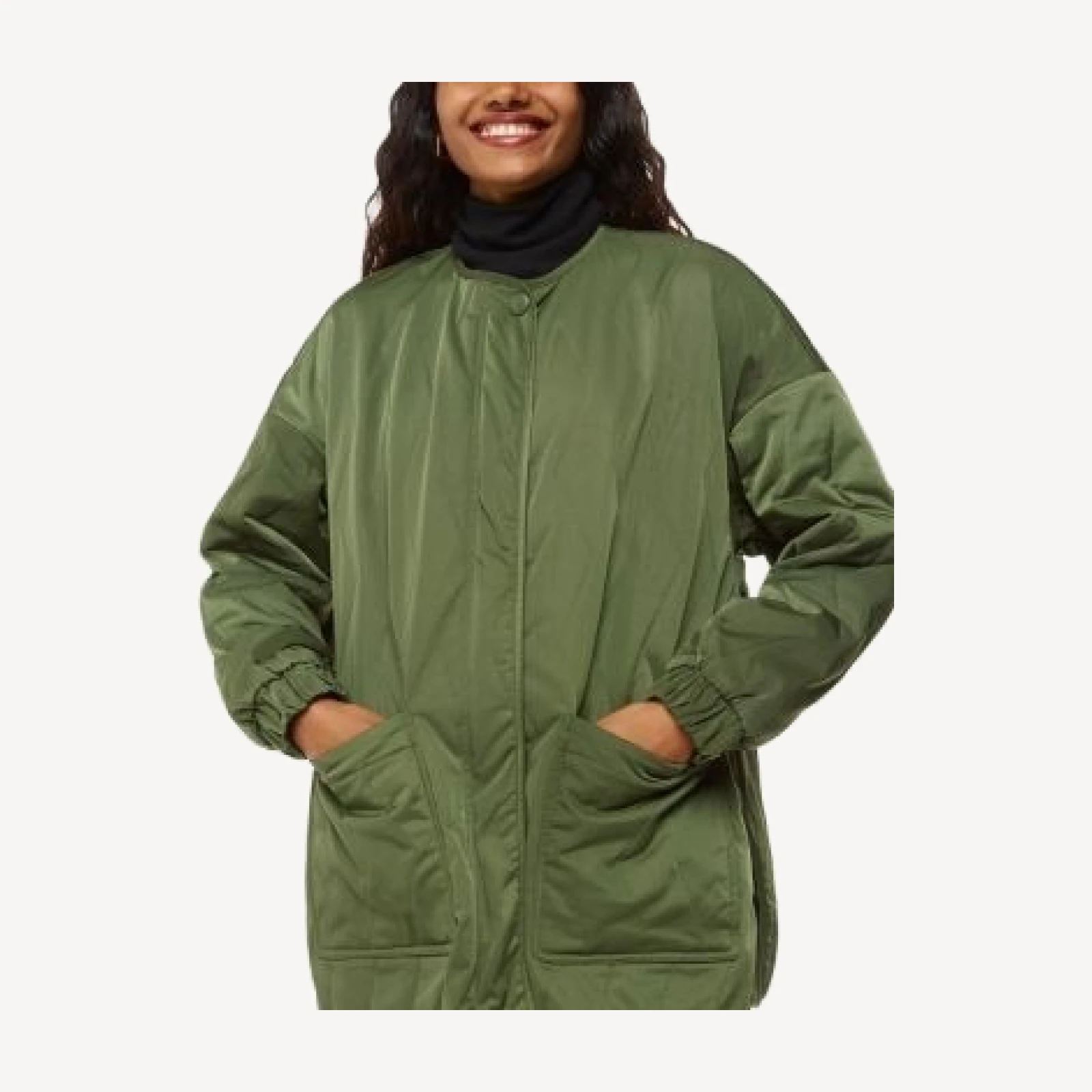 Whistles Petites Esther Quilted Coat