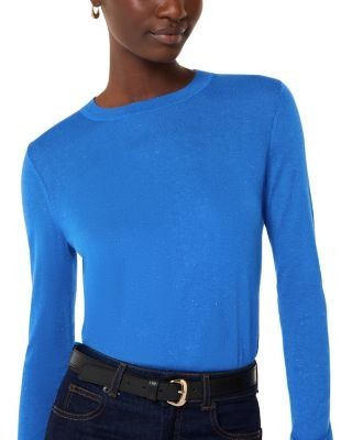 Whistles Annie Sparkle Crewneck Top