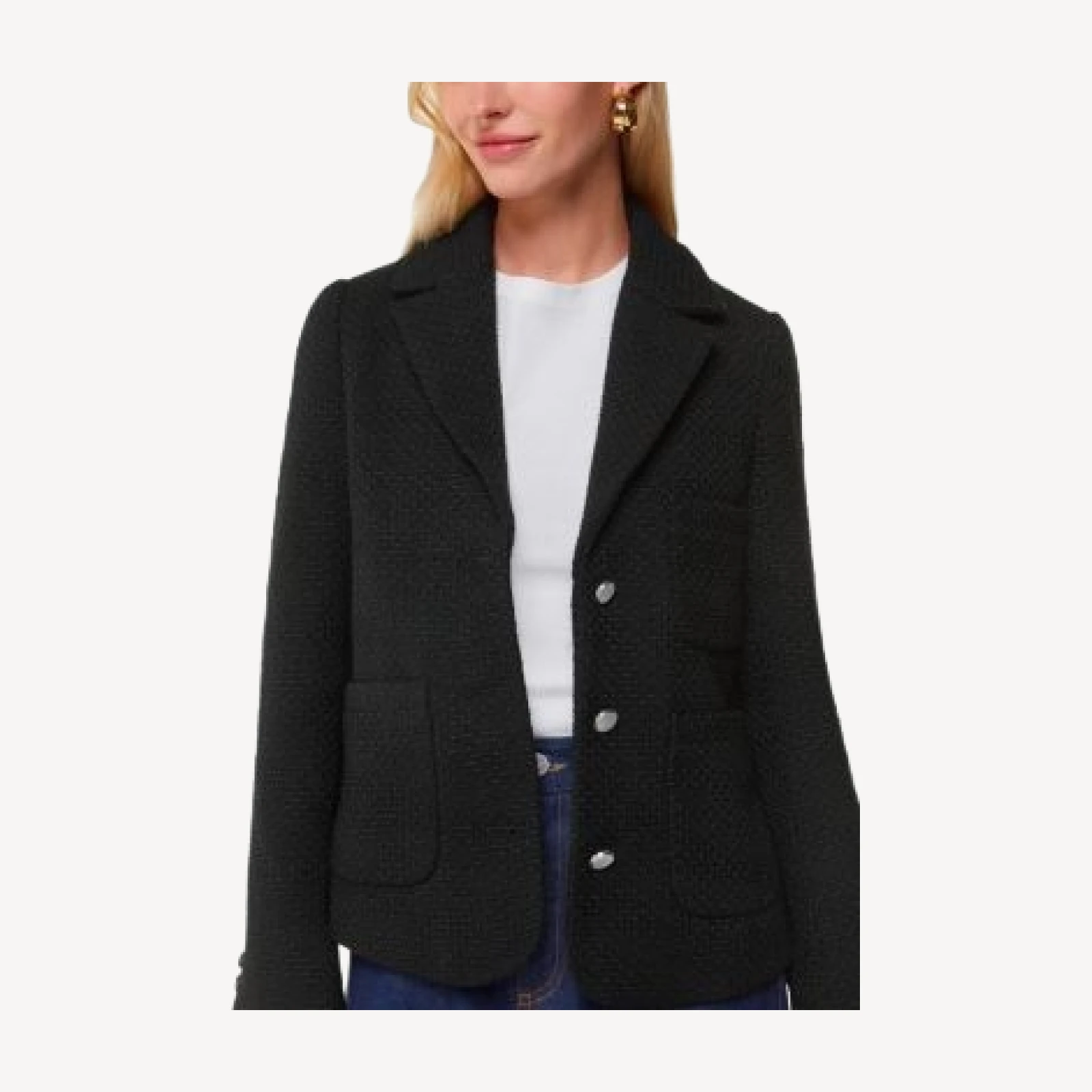 Whistles Textured Blazer