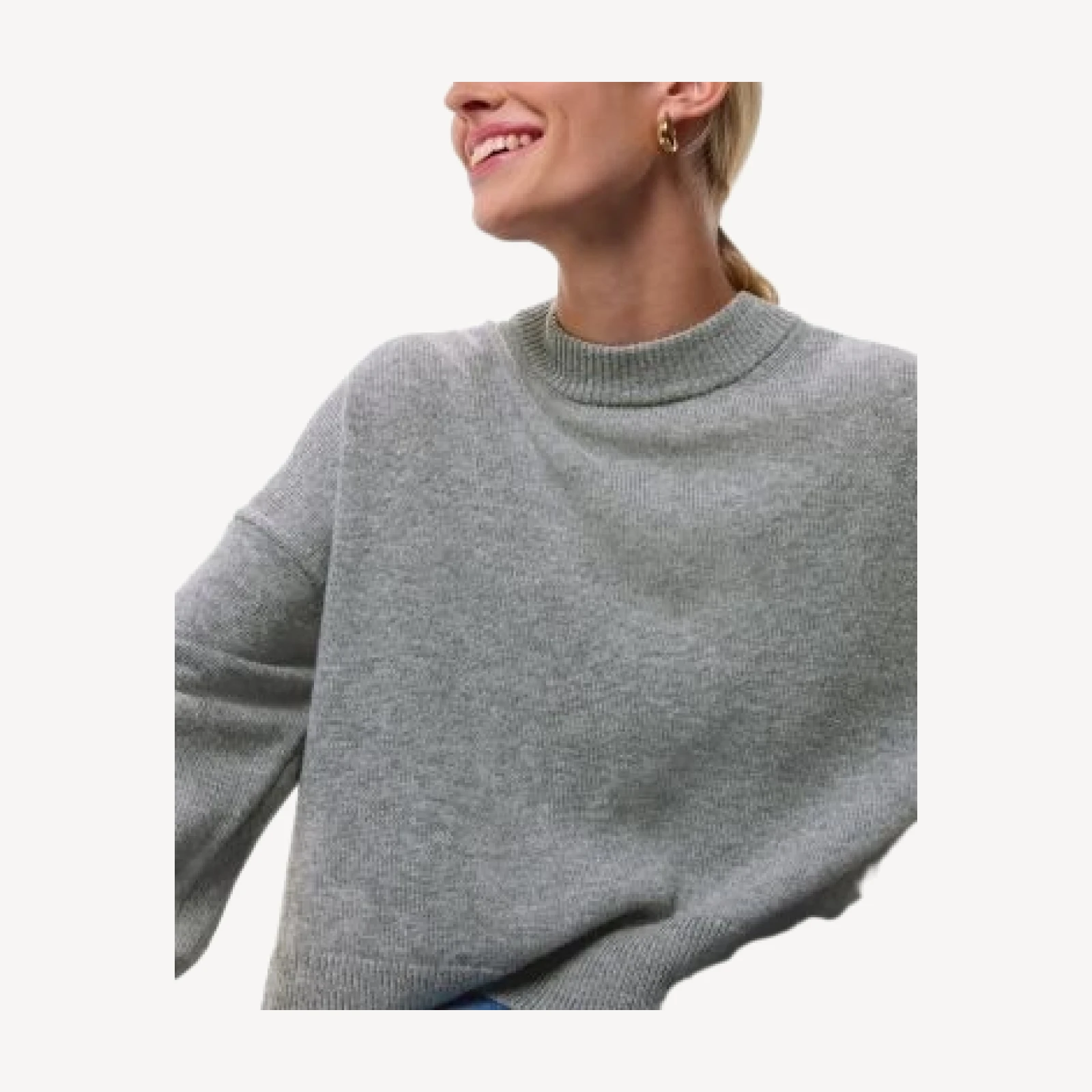 Whistles Split Back Sweater