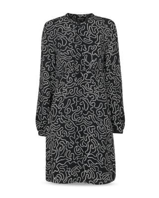 Whistles Chain Print Flippy Dress