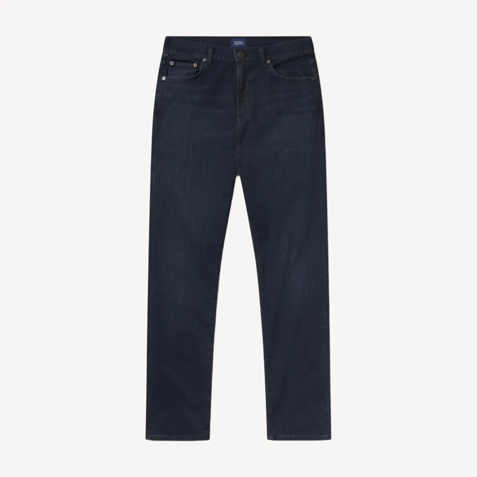 London Tapered Slim Tropical Denim in Veil