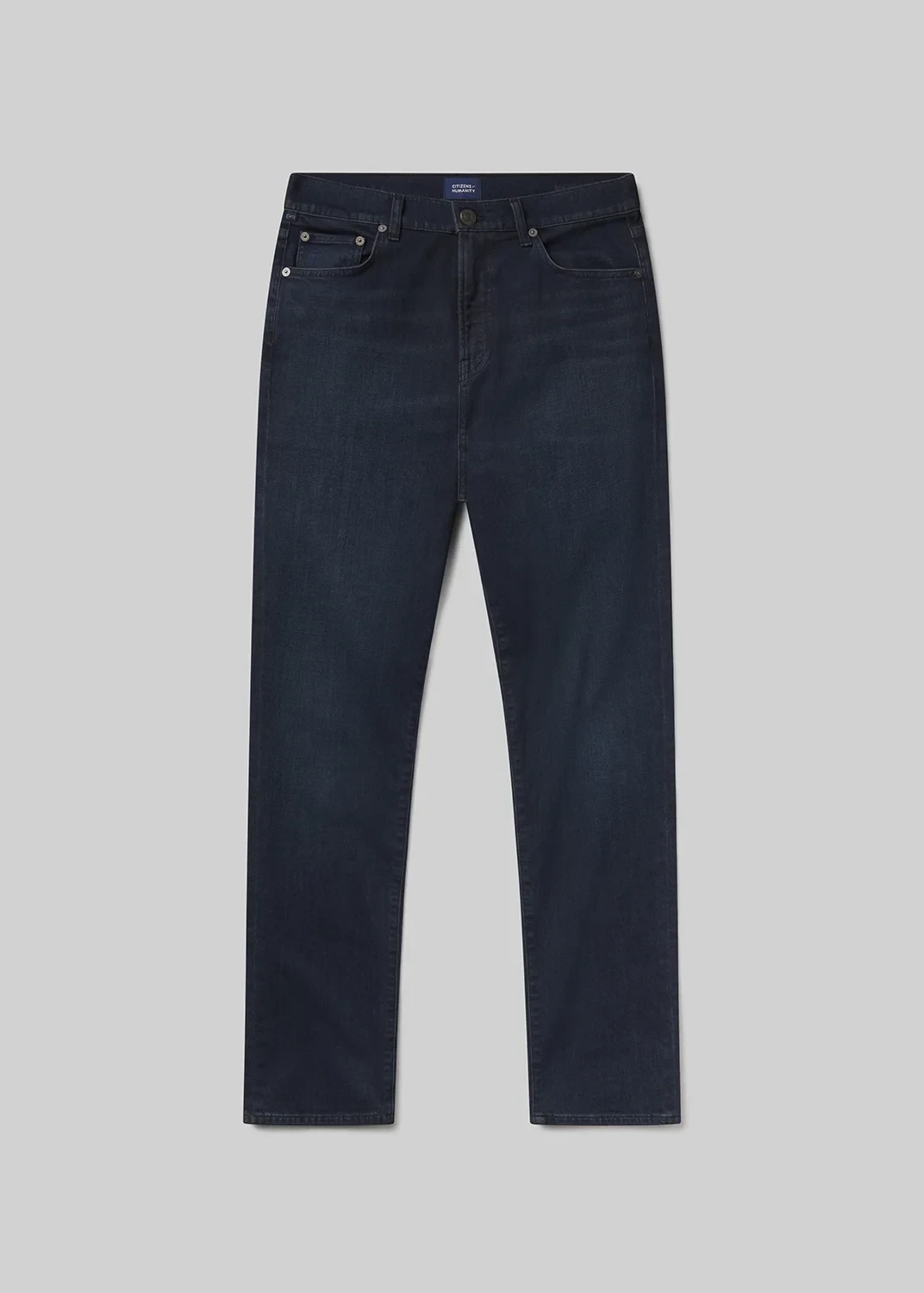 London Tapered Slim Tropical Denim in Veil