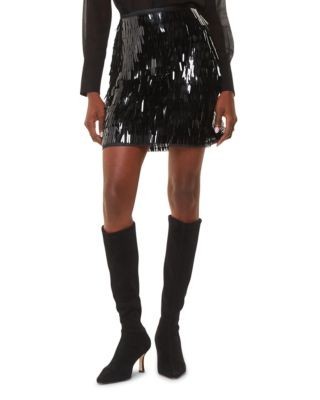 Whistles Sword Sequin Mini Skirt