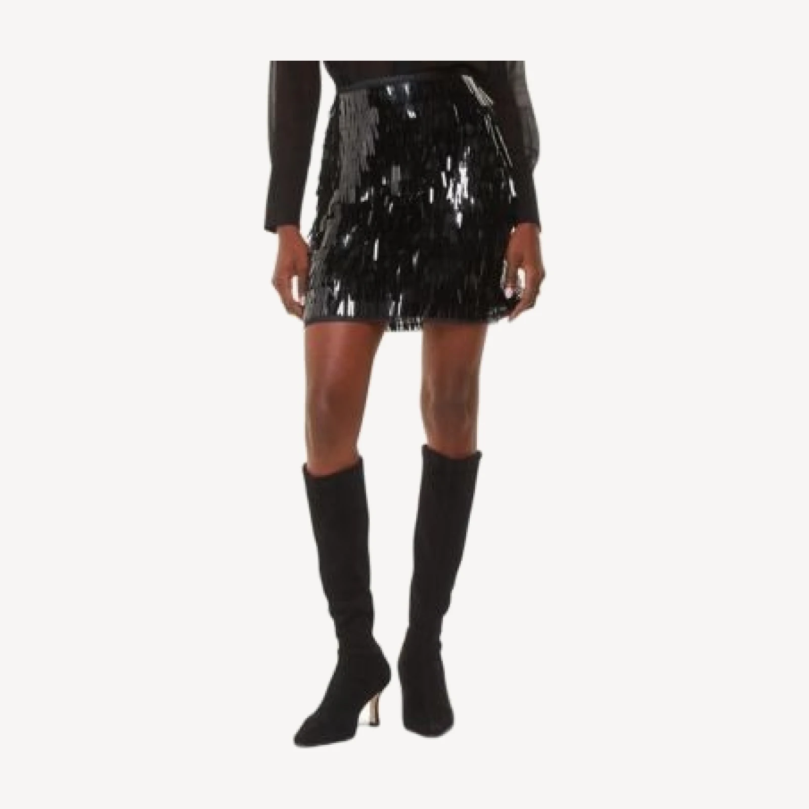 Whistles Sword Sequin Mini Skirt