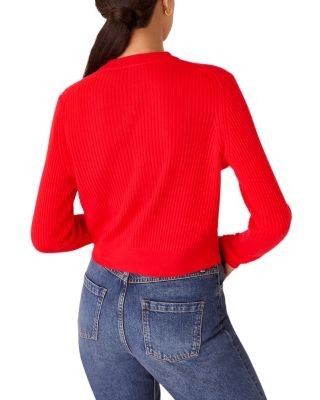 Whistles Jasmine Ribbed Cardigan