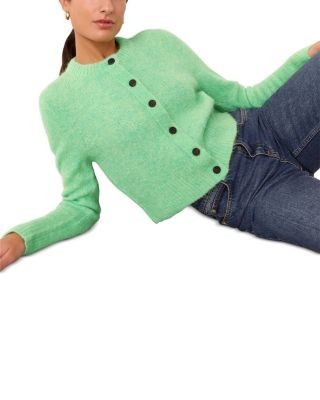 Whistles Cropped Cardigan Sweater