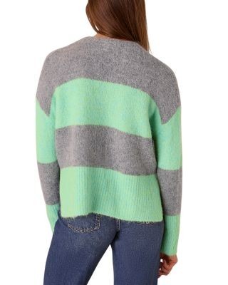 Whistles Striped Pullover Sweater