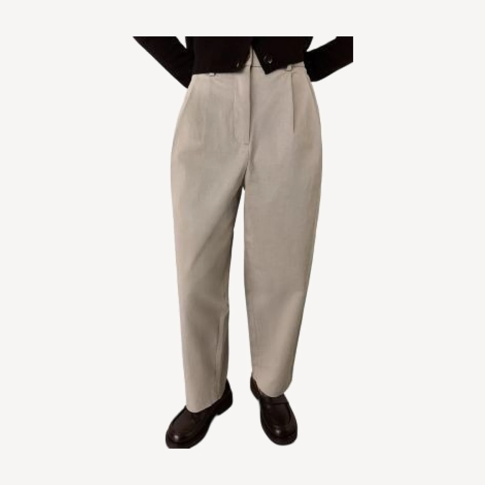 Whistles Petites Bethany Barrel Leg Trousers