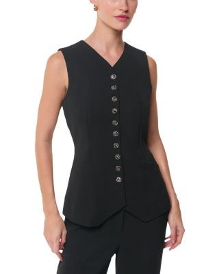 Whistles Cora Crepe Waistcoat