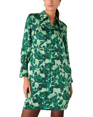Whistles Spun Bouquet Short Dress