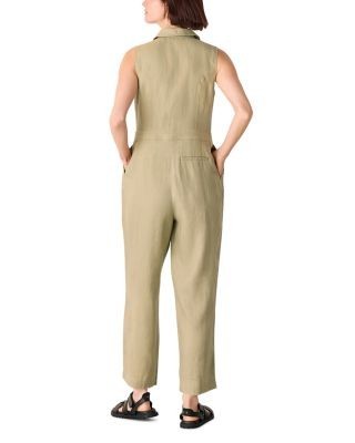 Whistles Ellis Western Linen Jumpsuit