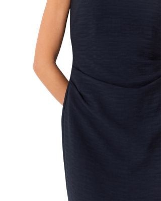 Whistles Nora Textured Midi Dress
