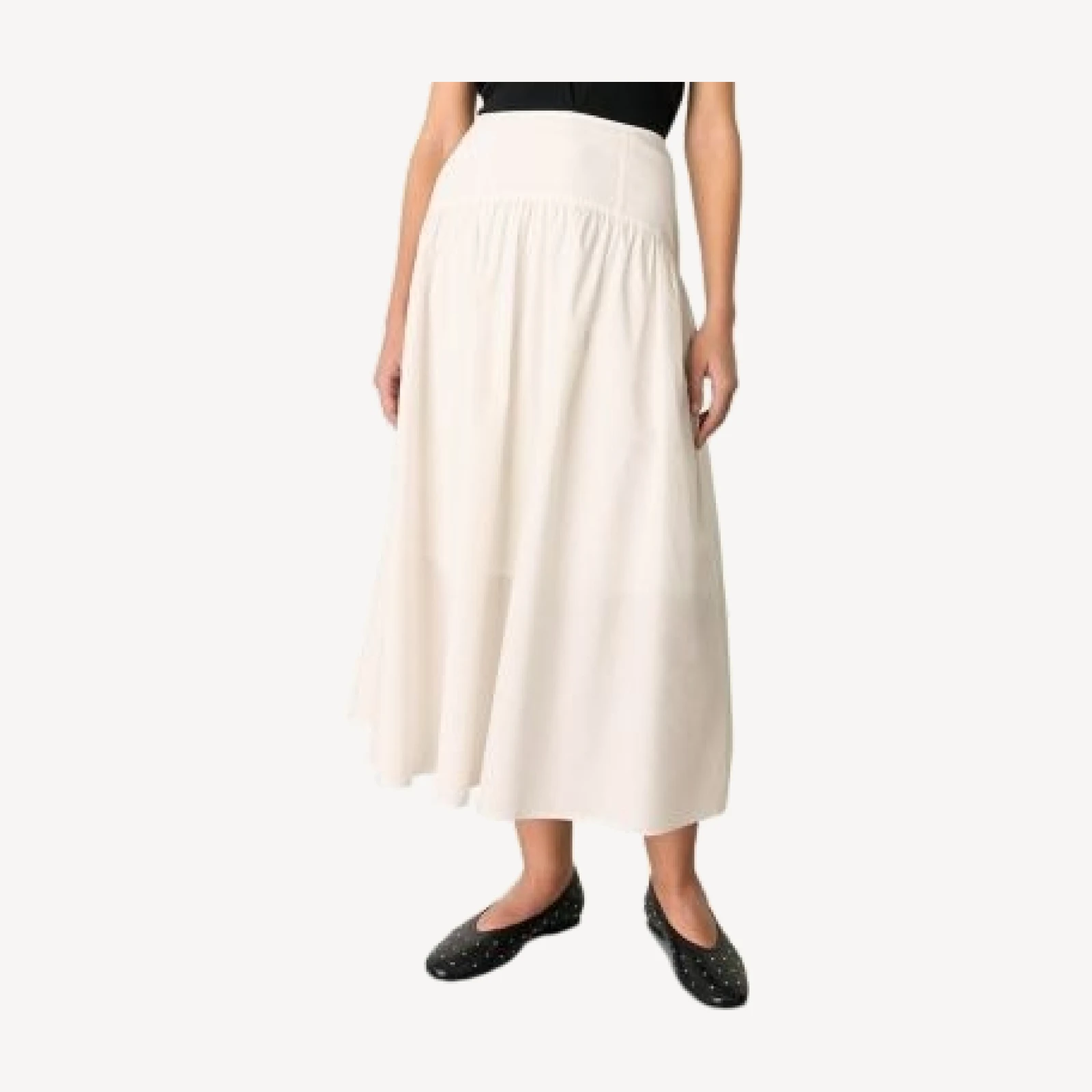 Whistles Waisted Midi Skirt