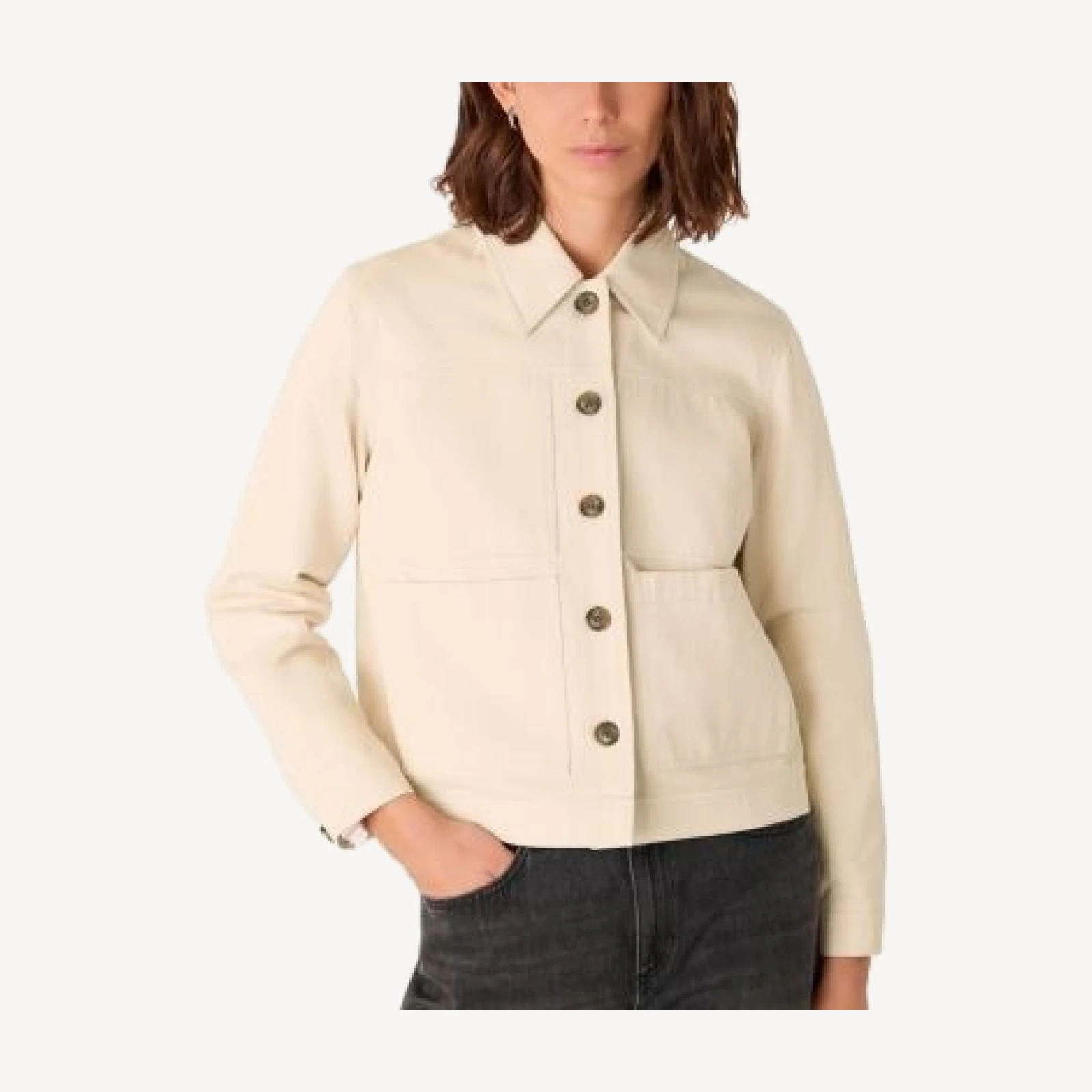 Whistles Mia Pocket Detail Jacket