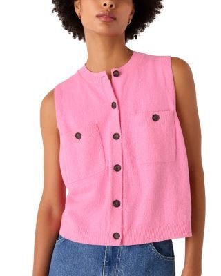 Whistles Boucle Textured Vest
