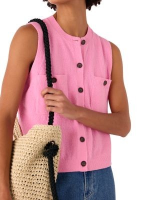 Whistles Boucle Textured Vest