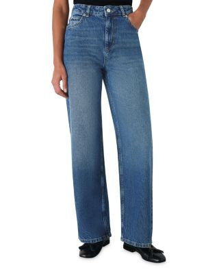 Whistles Straight Full Length Jeans in Denim