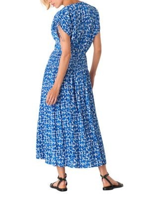 Whistles Sponge Print Midi Dress
