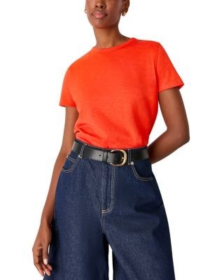 Whistles Posie Double Trim Tee