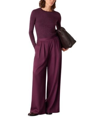 Whistles Annie Sparkle Crewneck Top