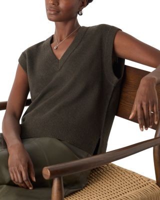 Whistles Wool V Neck Tank