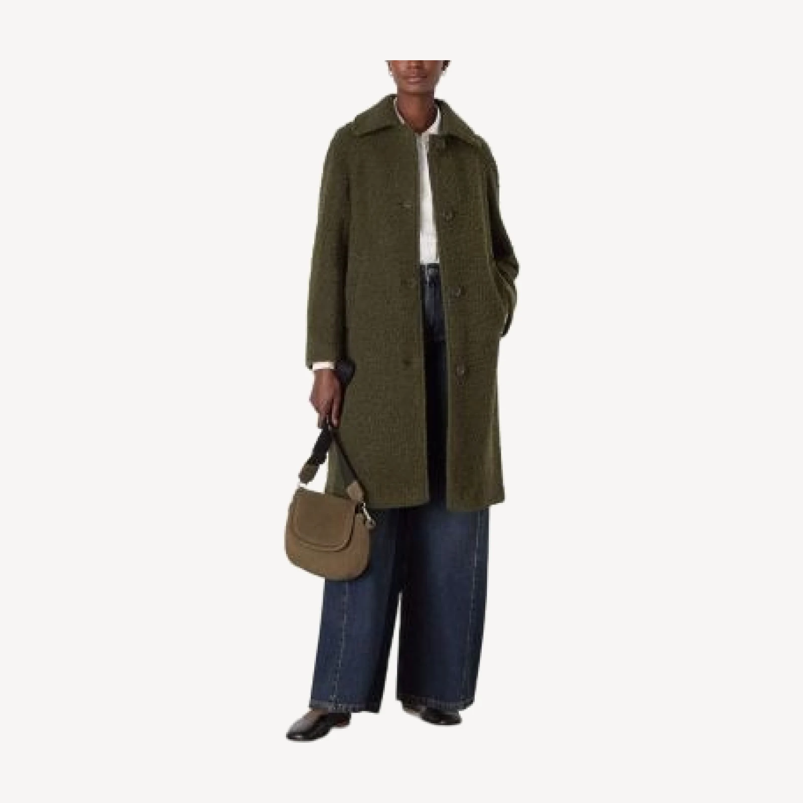 Whistles Romy Boucle Coat