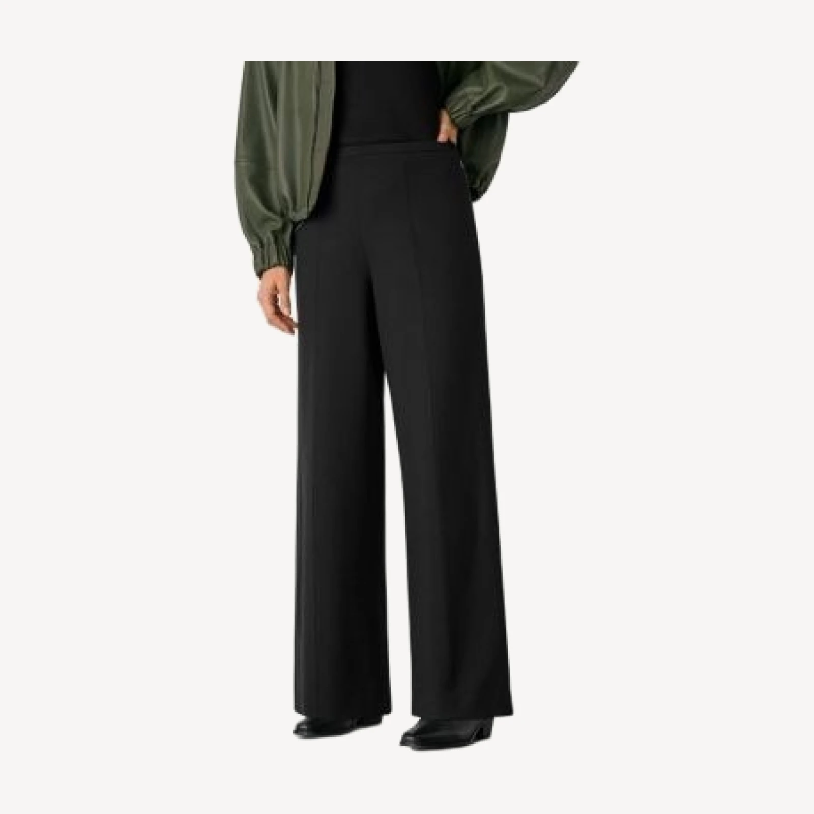 Whistles Ponte Wide Leg Pants