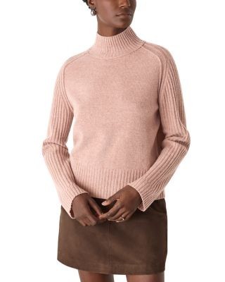 Whistles Funnel Neck Wool Sweater