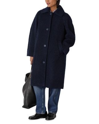 Whistles Romy Boucle Coat