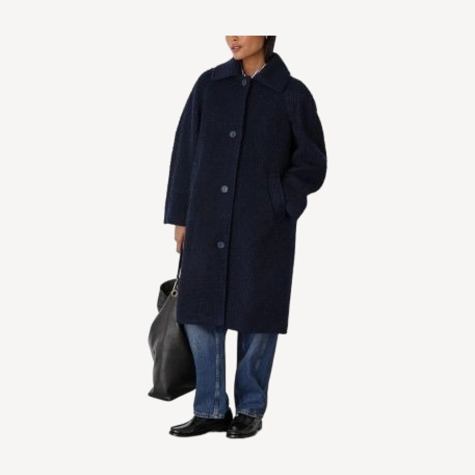 Whistles Romy Boucle Coat