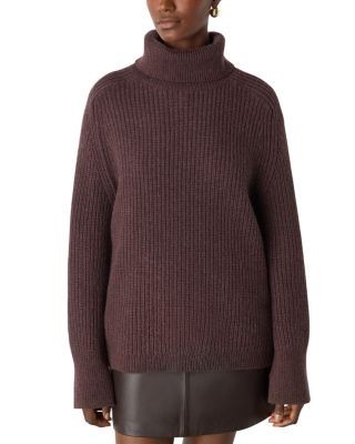 Whistles Heavy Gauge Roll Neck Knit Sweater