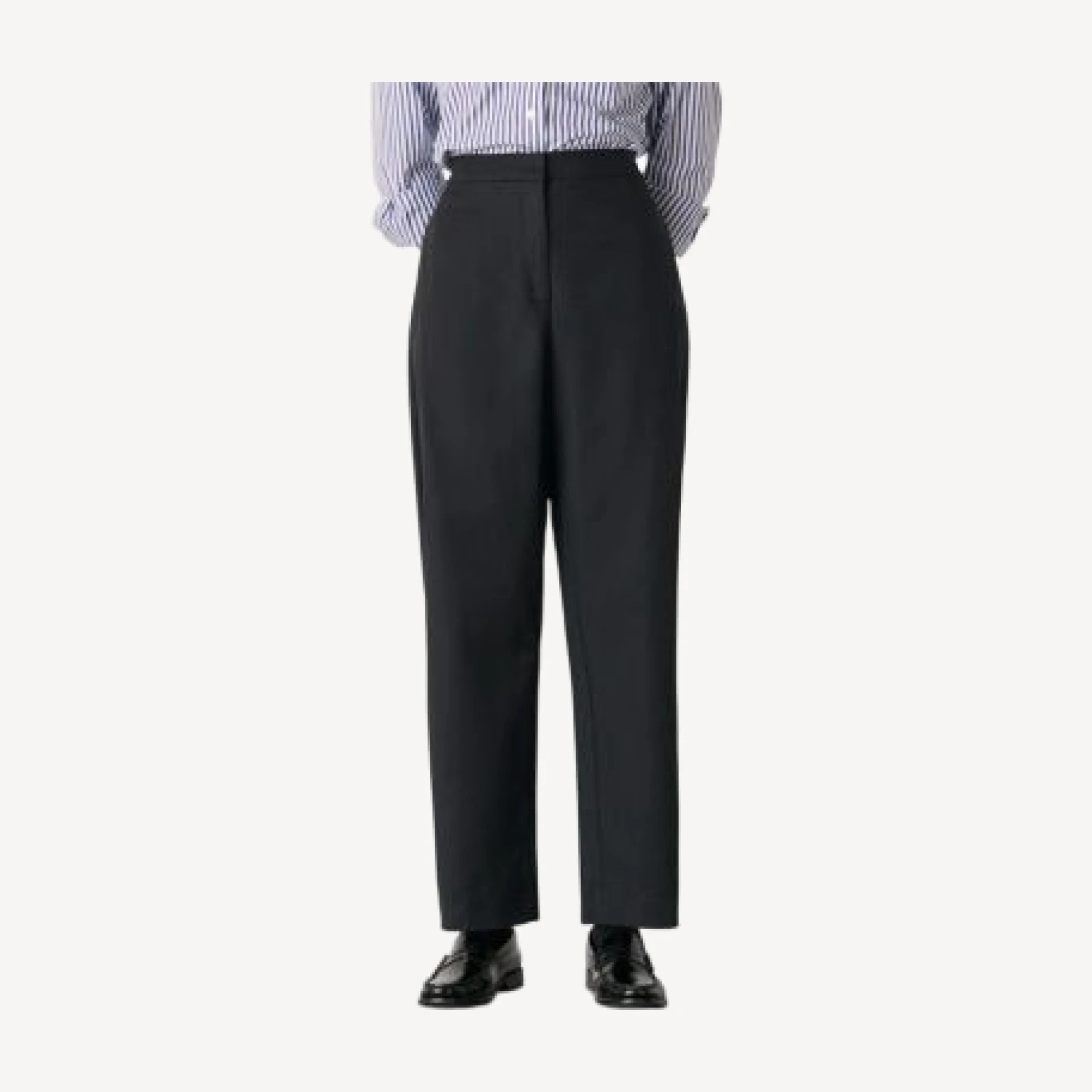 Whistles Side Pleat Tapered Trousers