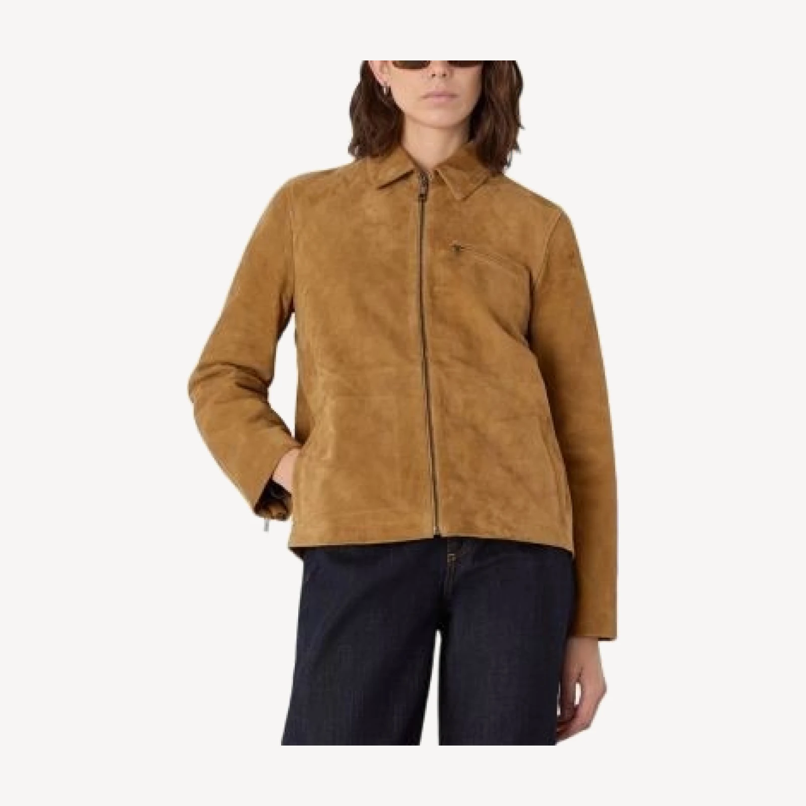 Whistles Kate Suede Jacket
