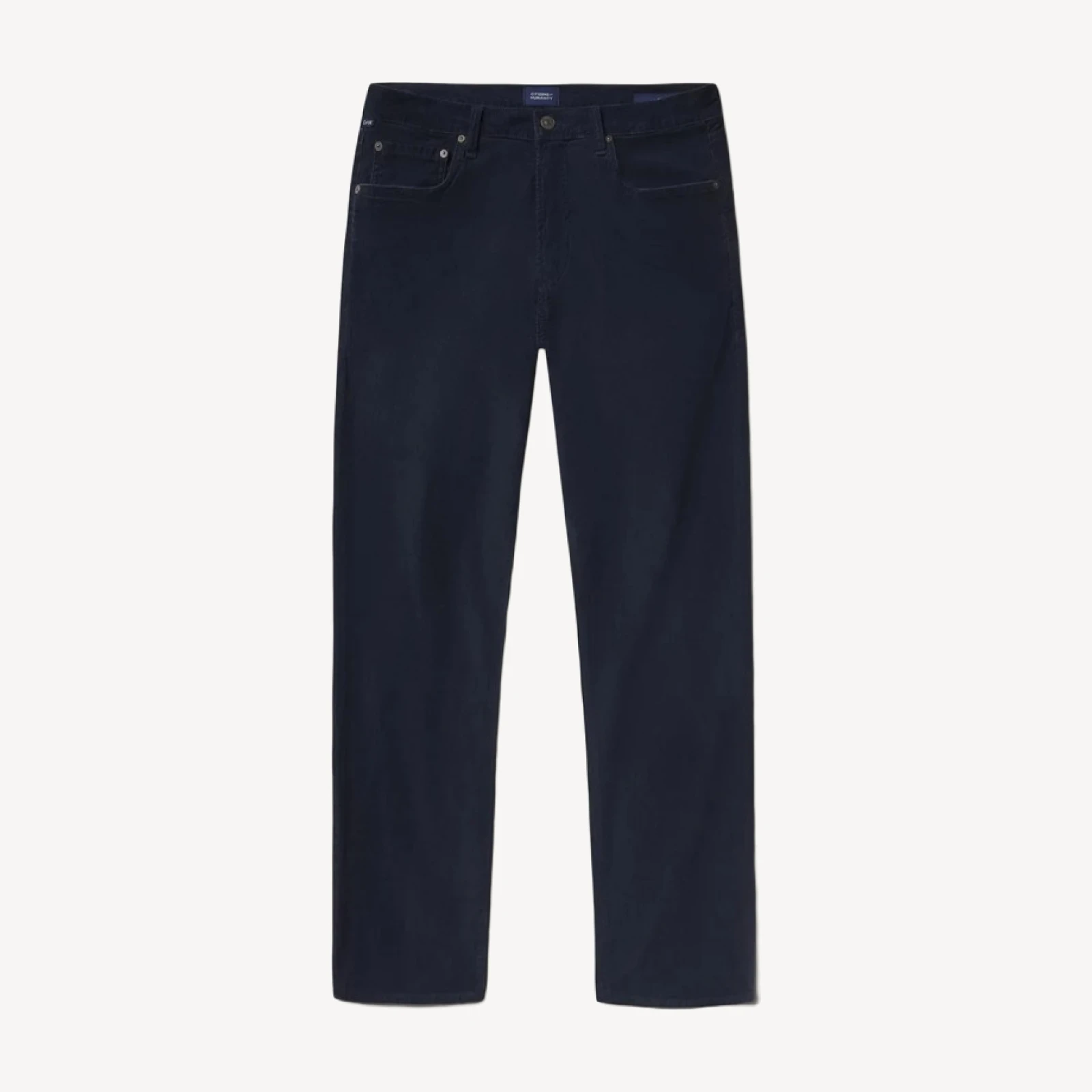 Gage Slim Straight Corduroy in Dark Blue