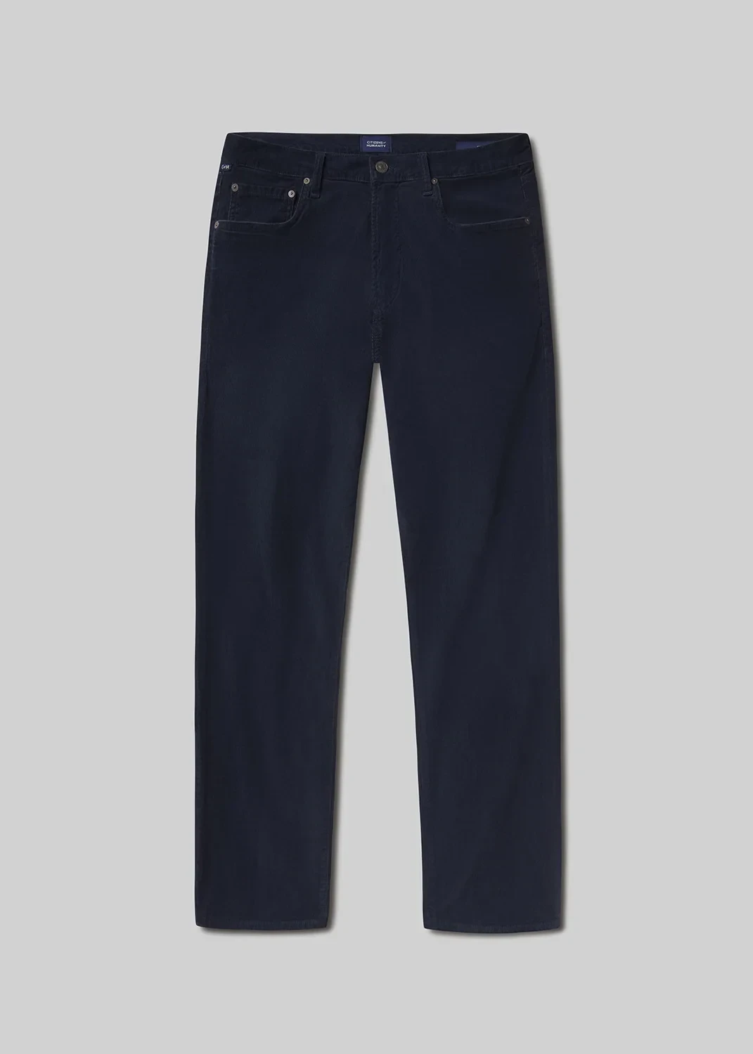 Gage Slim Straight Corduroy in Dark Blue