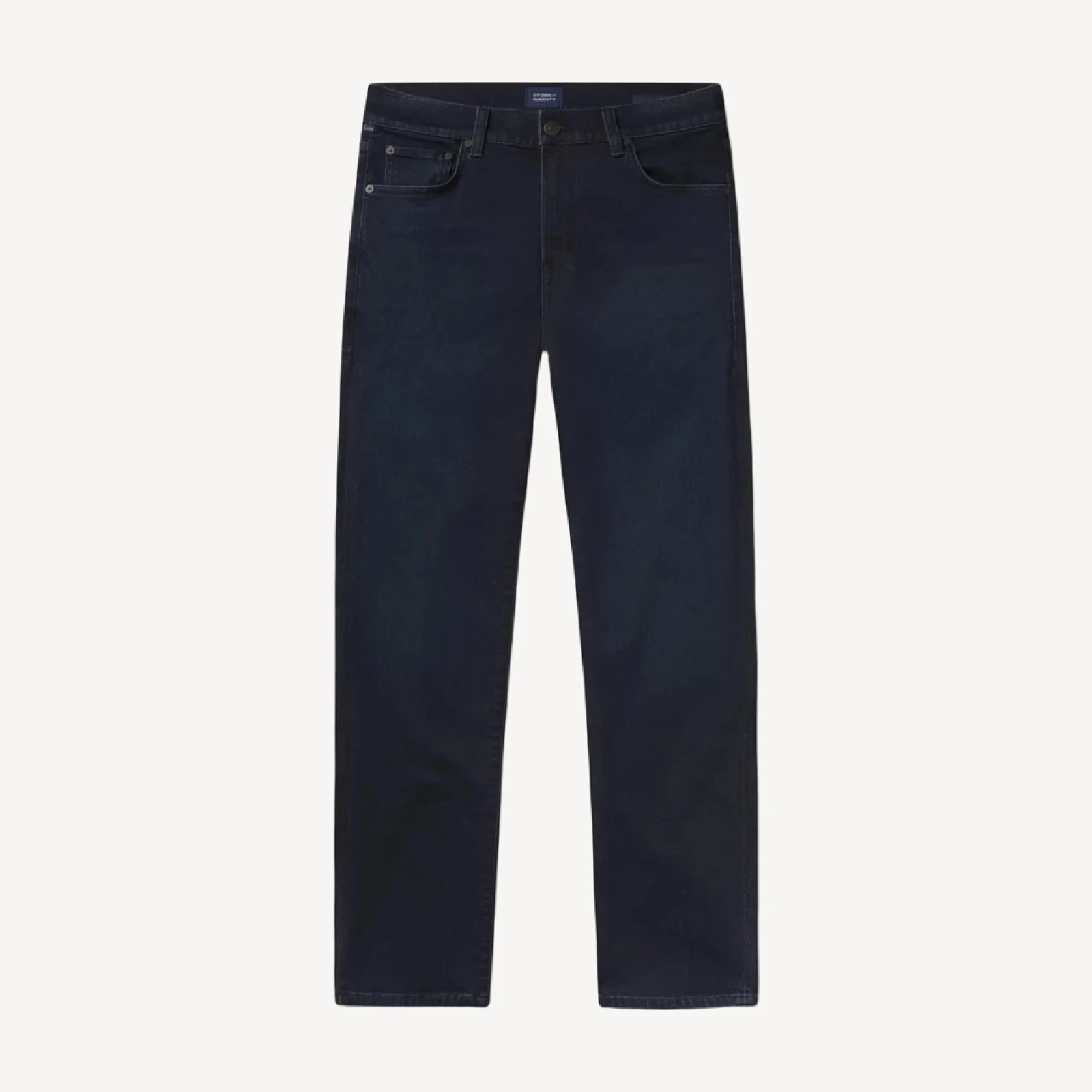 Gage Slim Straight Cotton Silk Denim in Indio